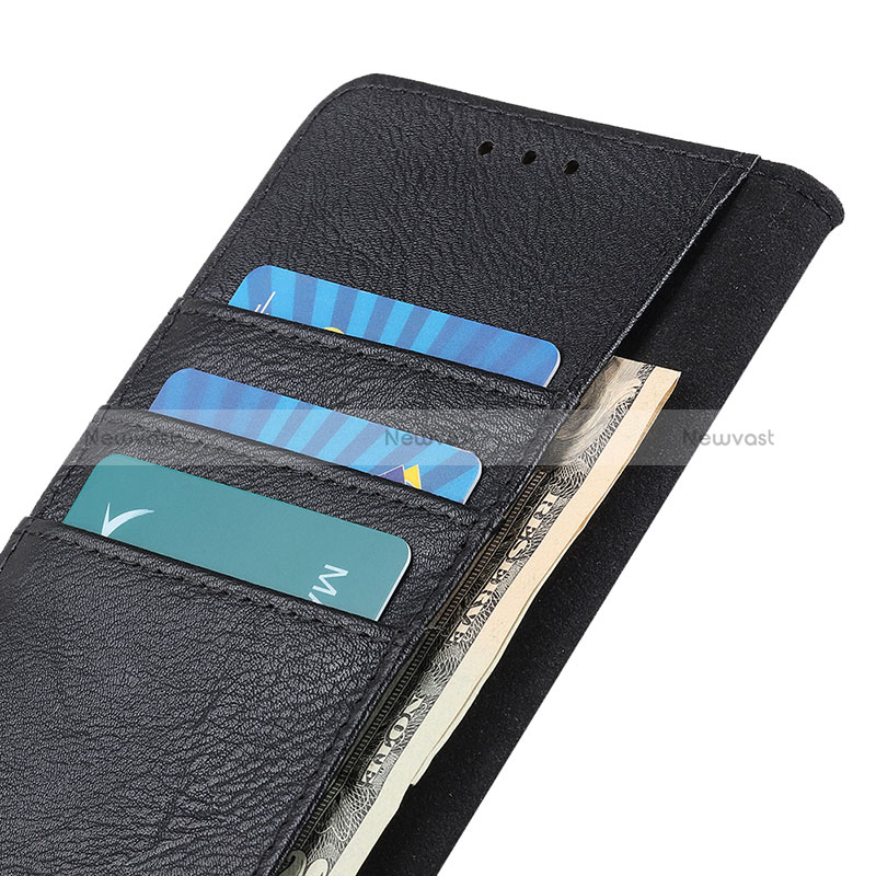Leather Case Stands Flip Cover Holder K02Z for Xiaomi Redmi Note 11 4G (2021)