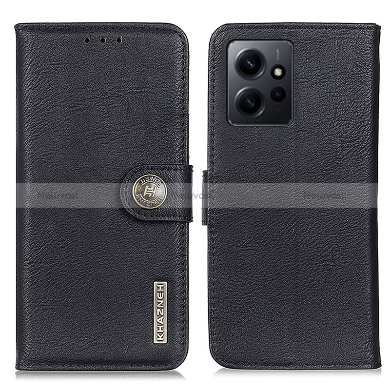 Leather Case Stands Flip Cover Holder K02Z for Xiaomi Redmi Note 12 4G