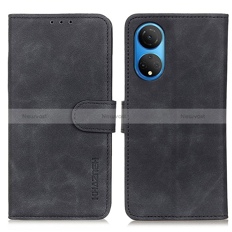 Leather Case Stands Flip Cover Holder K03Z for Huawei Honor X7