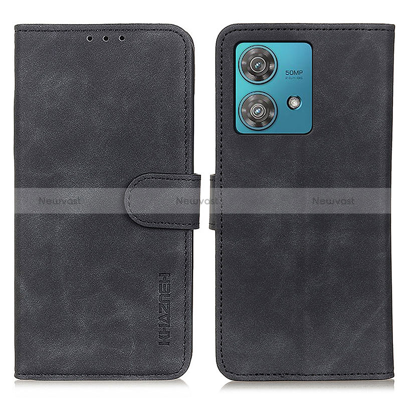 Leather Case Stands Flip Cover Holder K03Z for Motorola Moto Edge 40 Neo 5G