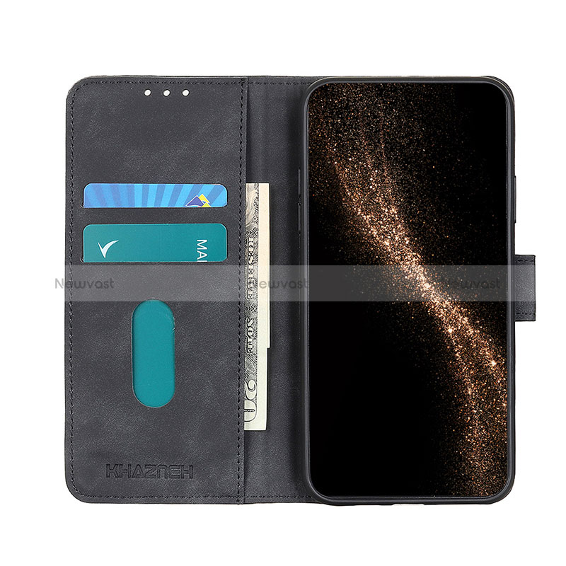 Leather Case Stands Flip Cover Holder K03Z for Motorola Moto G73 5G