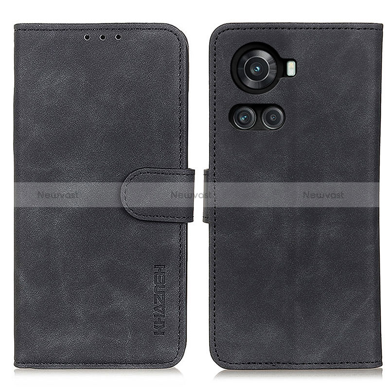 Leather Case Stands Flip Cover Holder K03Z for OnePlus 10R 5G