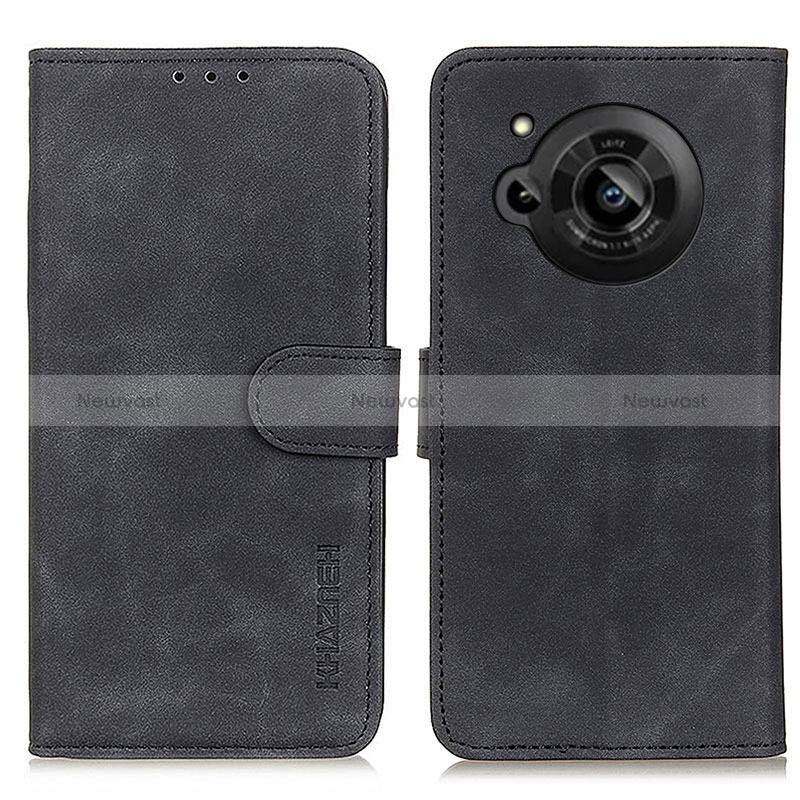 Leather Case Stands Flip Cover Holder K03Z for Sharp Aquos R7