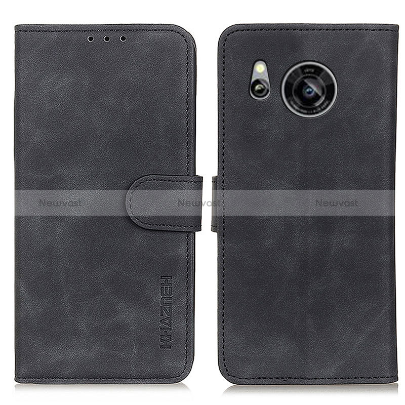 Leather Case Stands Flip Cover Holder K03Z for Sharp Aquos Sense8