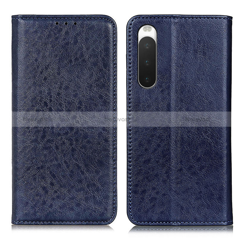 Leather Case Stands Flip Cover Holder K03Z for Sony Xperia 10 IV SO-52C