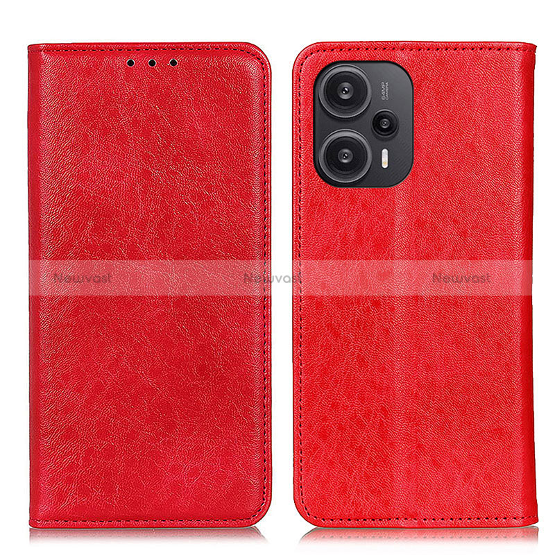 Leather Case Stands Flip Cover Holder K03Z for Xiaomi Redmi Note 12 Turbo 5G