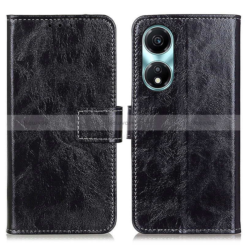 Leather Case Stands Flip Cover Holder K04Z for Huawei Honor X5 Plus