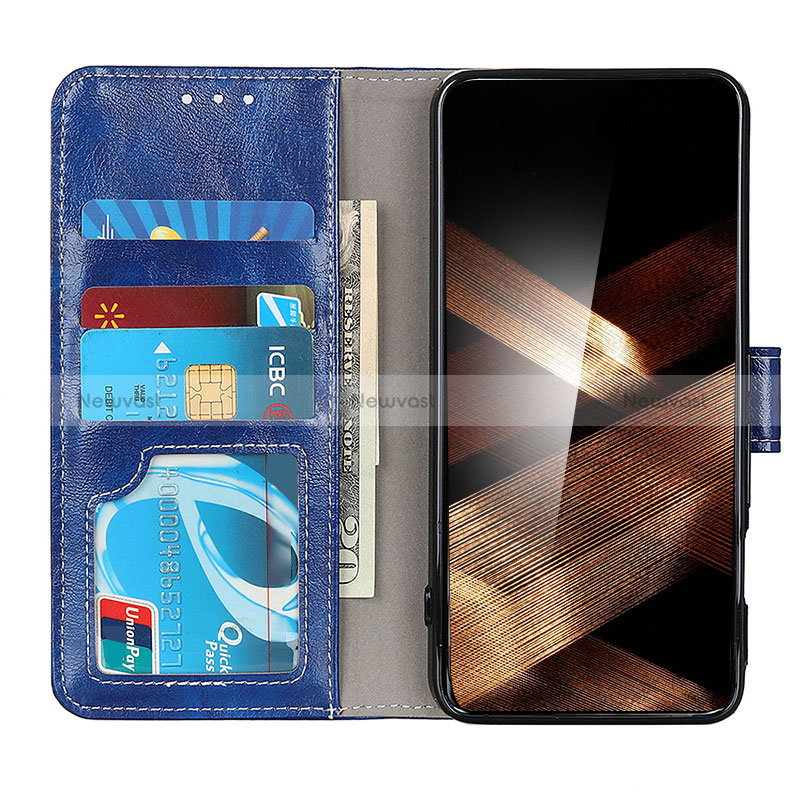 Leather Case Stands Flip Cover Holder K04Z for Huawei Mate 60 Pro+ Plus