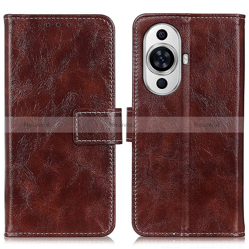 Leather Case Stands Flip Cover Holder K04Z for Huawei Nova 11 Pro