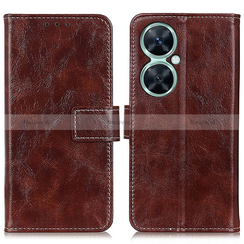 Leather Case Stands Flip Cover Holder K04Z for Huawei Nova 11i