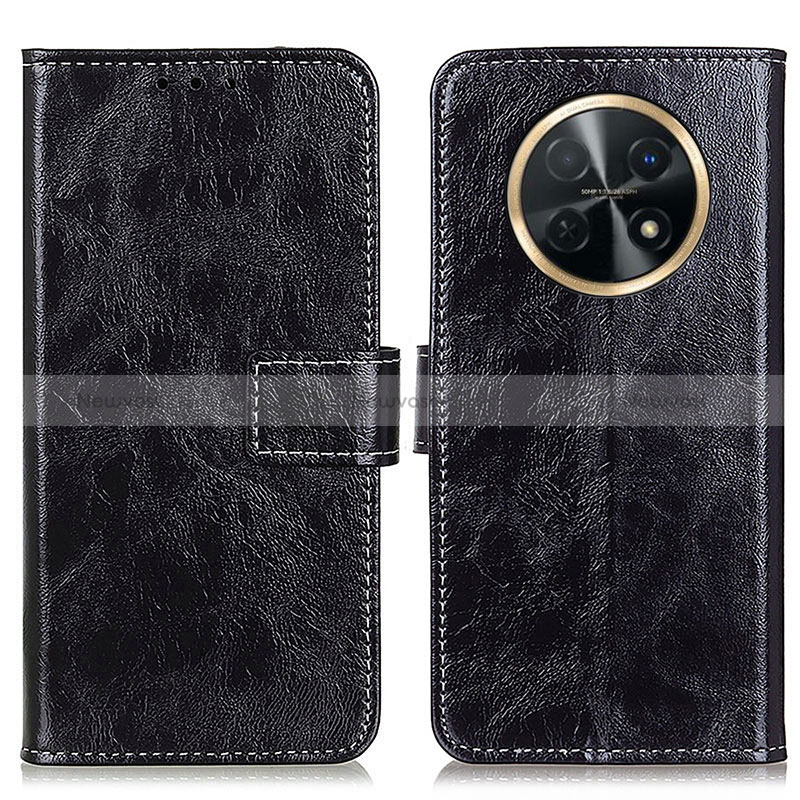 Leather Case Stands Flip Cover Holder K04Z for Huawei Nova Y91