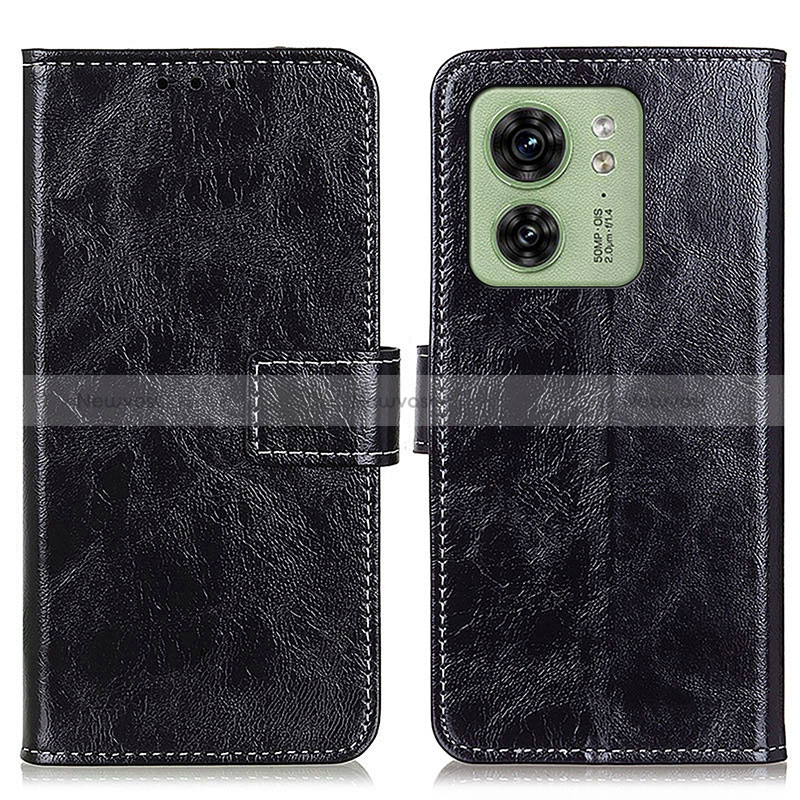 Leather Case Stands Flip Cover Holder K04Z for Motorola Moto Edge 40 5G