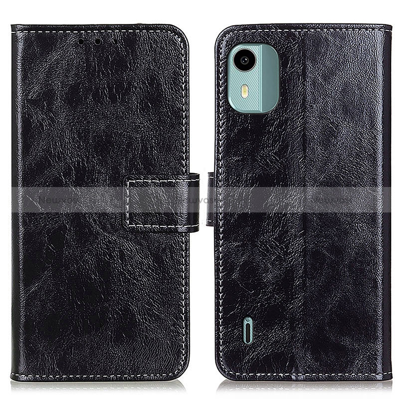 Leather Case Stands Flip Cover Holder K04Z for Nokia C12