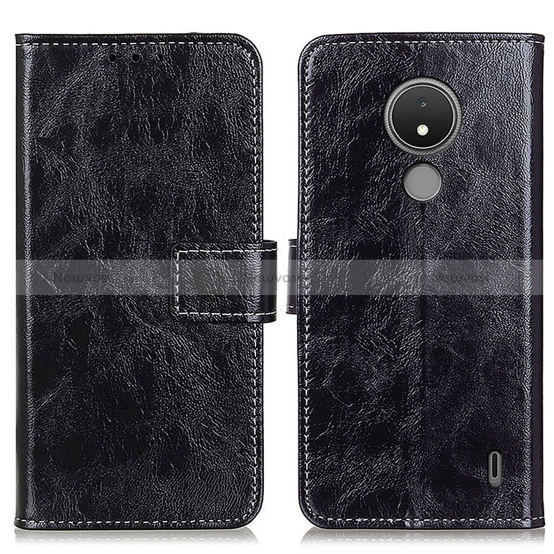 Leather Case Stands Flip Cover Holder K04Z for Nokia C21