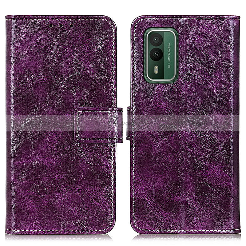 Leather Case Stands Flip Cover Holder K04Z for Nokia XR21