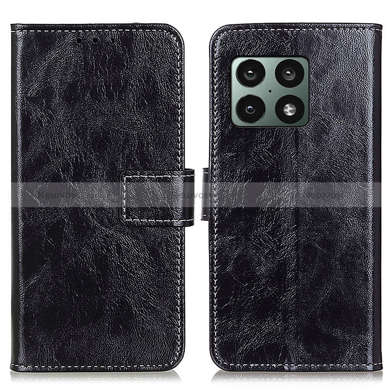 Leather Case Stands Flip Cover Holder K04Z for OnePlus 10 Pro 5G