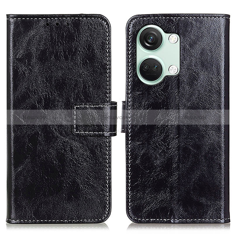 Leather Case Stands Flip Cover Holder K04Z for OnePlus Ace 2V 5G