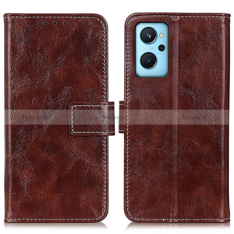 Leather Case Stands Flip Cover Holder K04Z for Oppo A96 4G