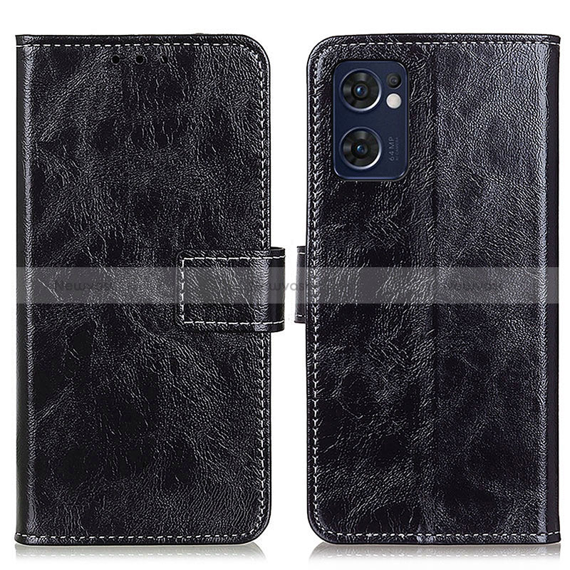 Leather Case Stands Flip Cover Holder K04Z for Oppo Find X5 Lite 5G