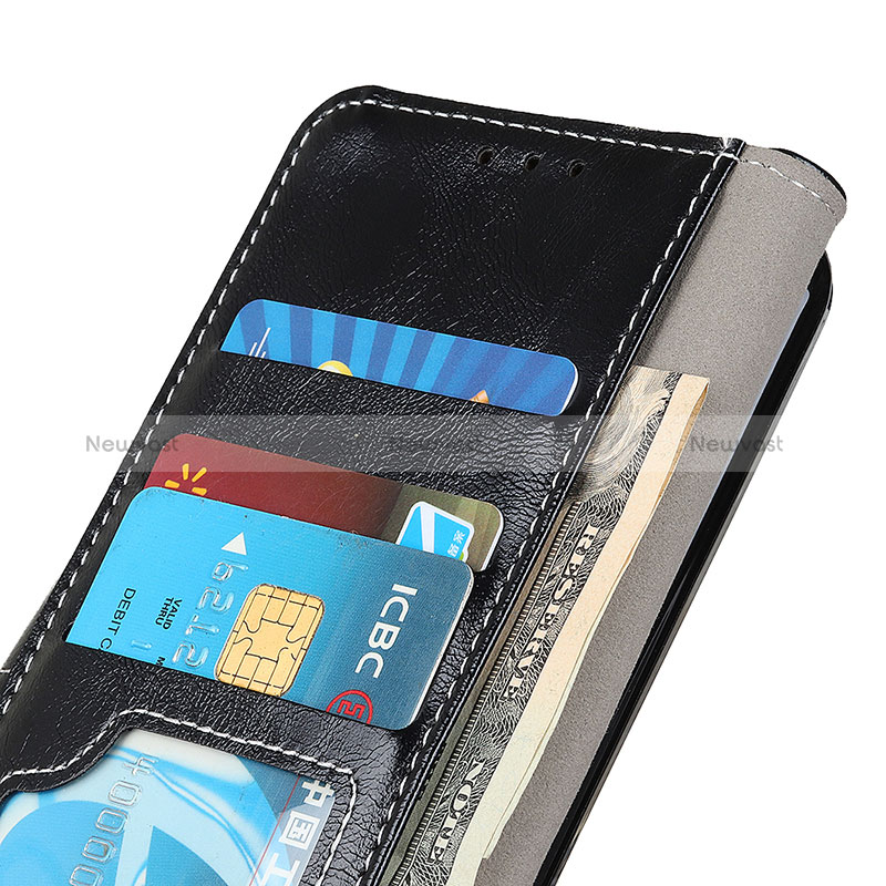 Leather Case Stands Flip Cover Holder K04Z for Oppo Reno5 Z 5G