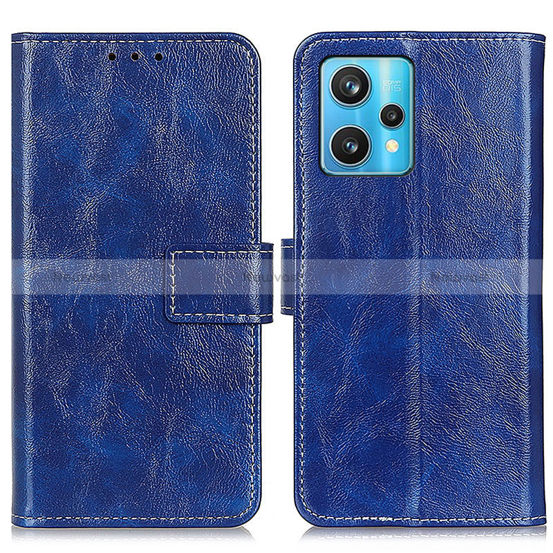 Leather Case Stands Flip Cover Holder K04Z for Realme 9 4G