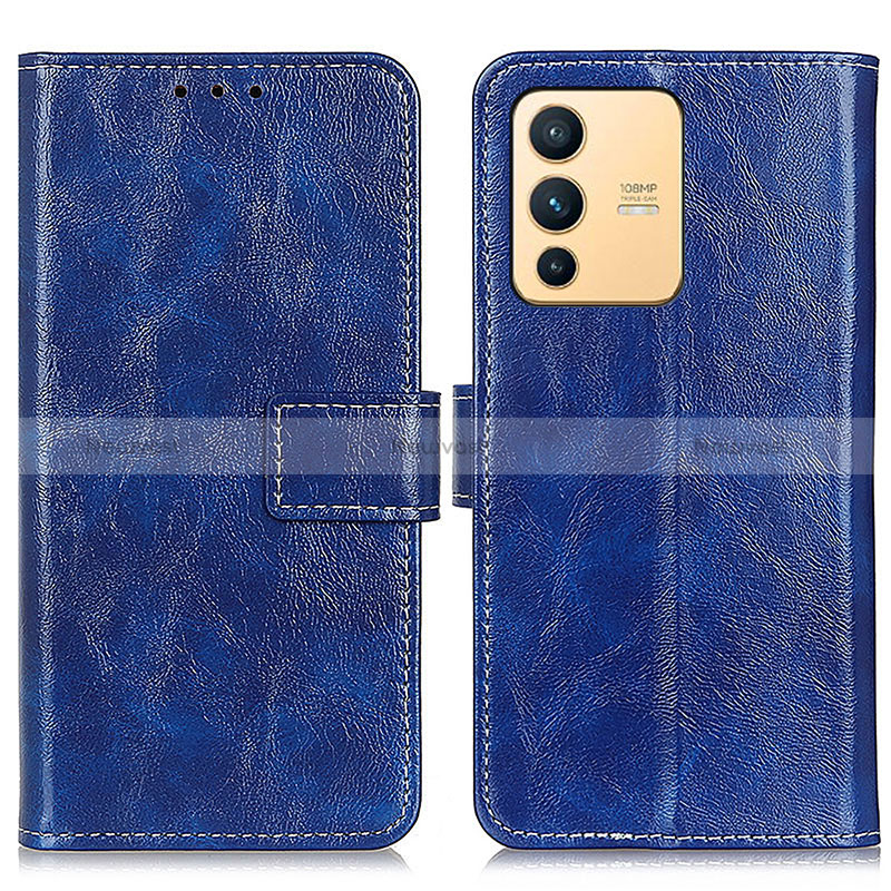 Leather Case Stands Flip Cover Holder K04Z for Vivo V23 5G