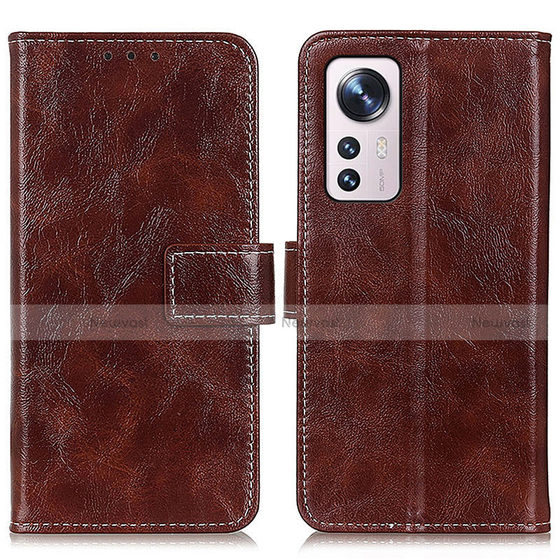 Leather Case Stands Flip Cover Holder K04Z for Xiaomi Mi 12 5G