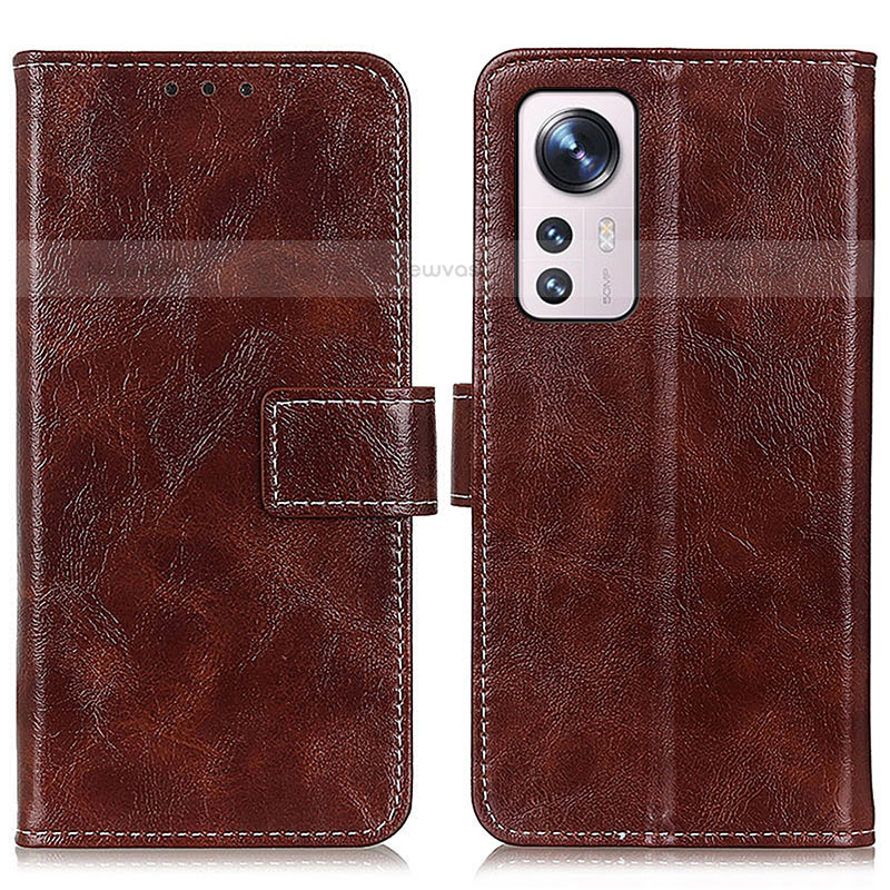 Leather Case Stands Flip Cover Holder K04Z for Xiaomi Mi 12 Lite 5G