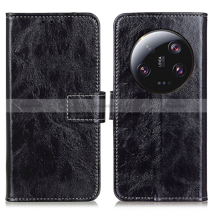 Leather Case Stands Flip Cover Holder K04Z for Xiaomi Mi 13 Ultra 5G