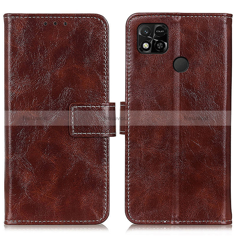 Leather Case Stands Flip Cover Holder K04Z for Xiaomi POCO C3