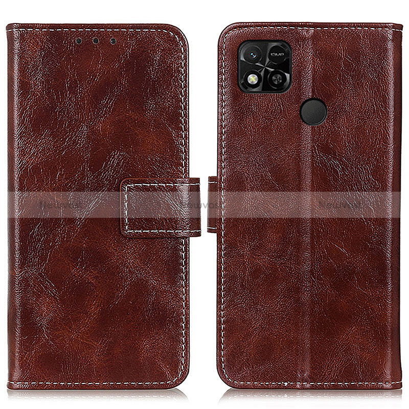 Leather Case Stands Flip Cover Holder K04Z for Xiaomi Redmi 9 Activ