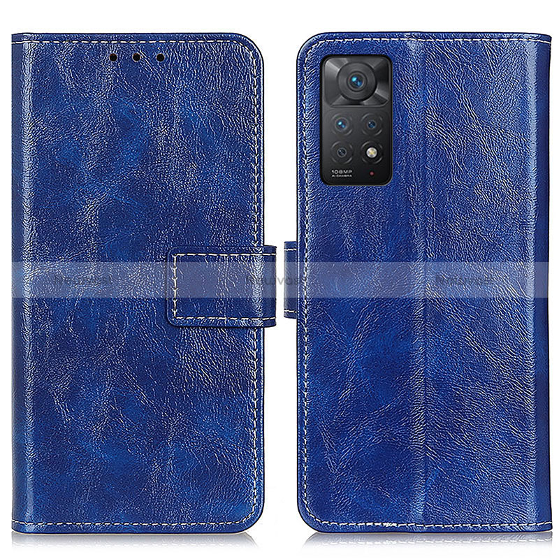 Leather Case Stands Flip Cover Holder K04Z for Xiaomi Redmi Note 11 Pro 5G