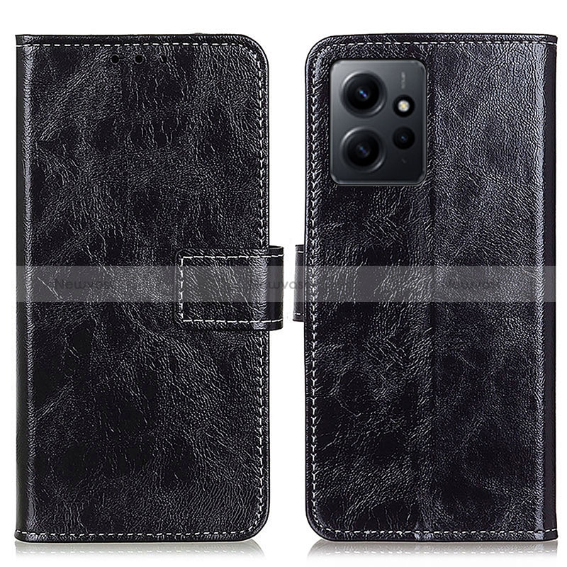 Leather Case Stands Flip Cover Holder K04Z for Xiaomi Redmi Note 12 4G