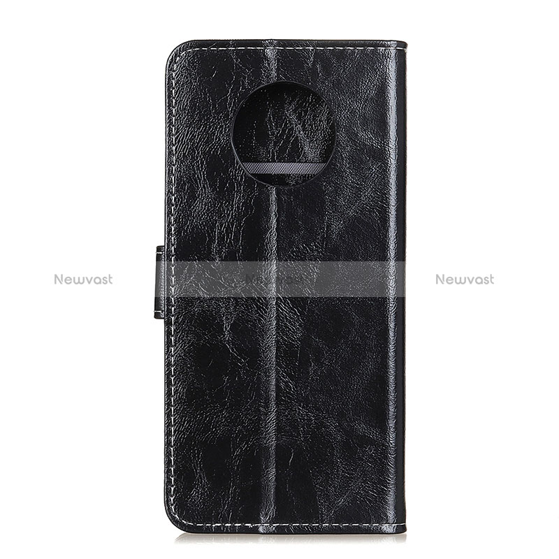 Leather Case Stands Flip Cover Holder K04Z for Xiaomi Redmi Note 9 5G