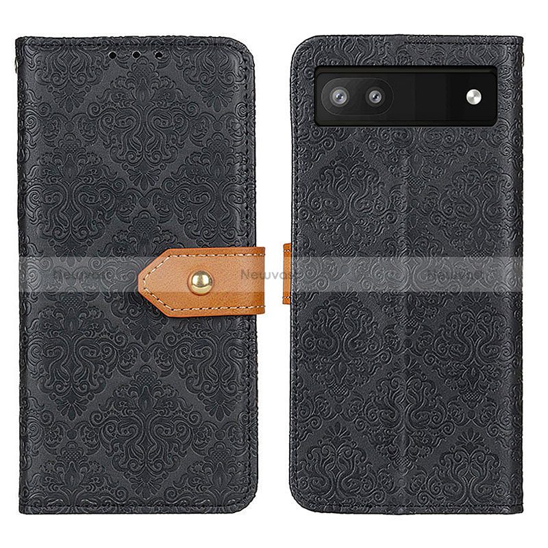 Leather Case Stands Flip Cover Holder K05Z for Google Pixel 6a 5G