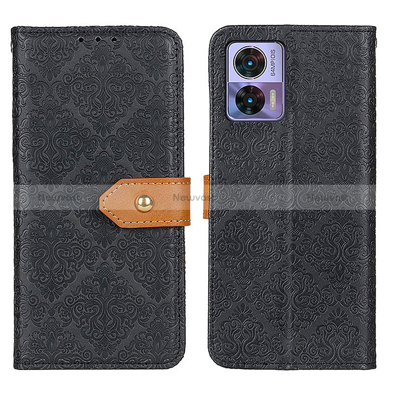 Leather Case Stands Flip Cover Holder K05Z for Motorola Moto Edge 30 Lite 5G