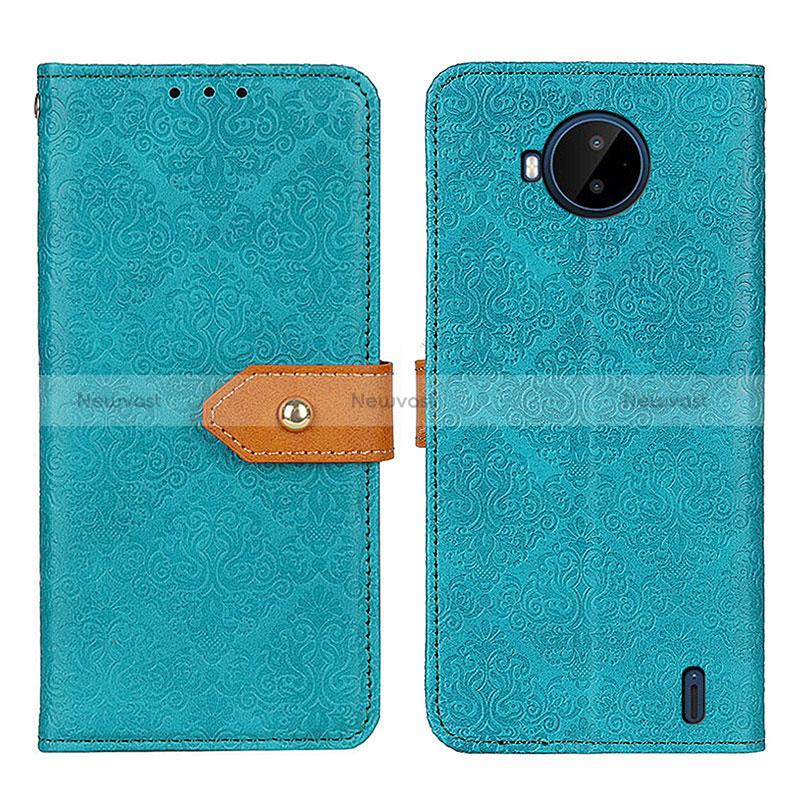 Leather Case Stands Flip Cover Holder K05Z for Nokia C20 Plus