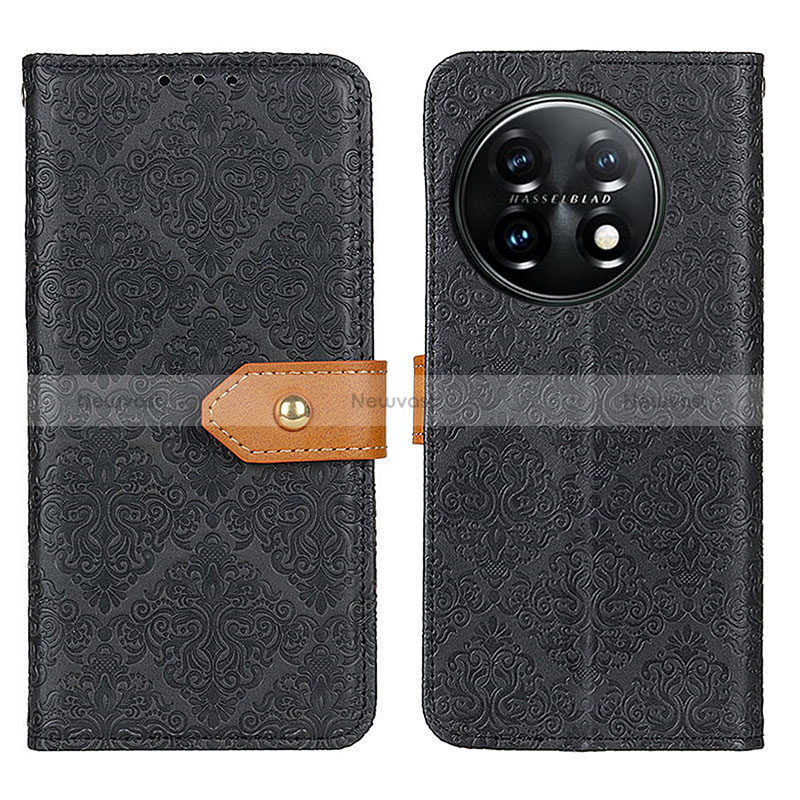 Leather Case Stands Flip Cover Holder K05Z for OnePlus 11 5G