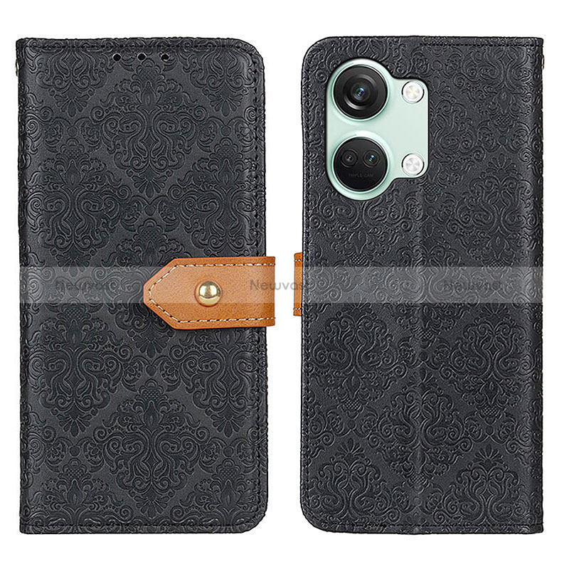 Leather Case Stands Flip Cover Holder K05Z for OnePlus Ace 2V 5G