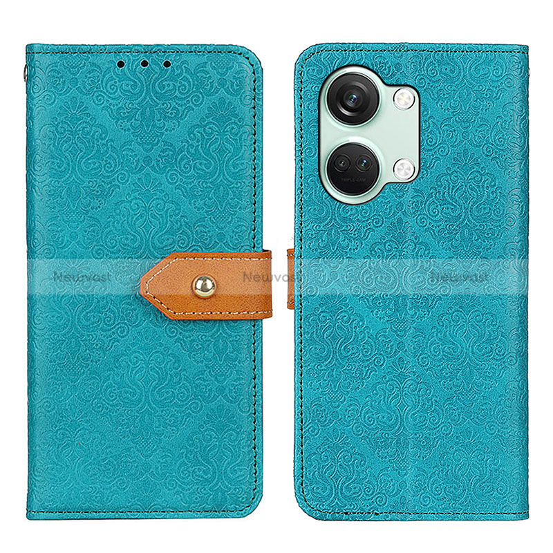 Leather Case Stands Flip Cover Holder K05Z for OnePlus Ace 2V 5G