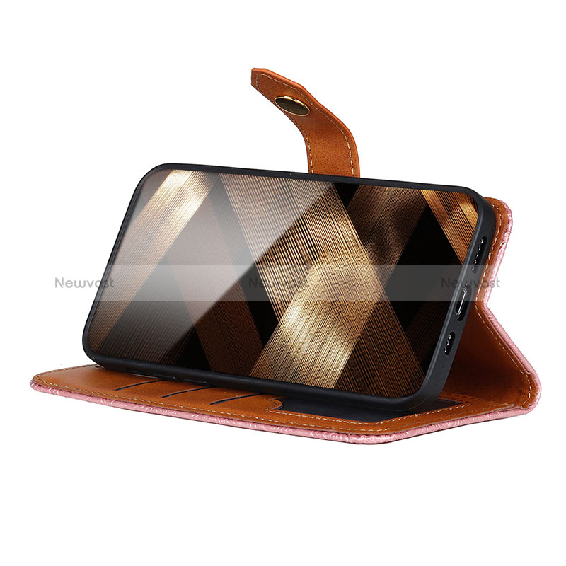 Leather Case Stands Flip Cover Holder K05Z for Samsung Galaxy A04 4G