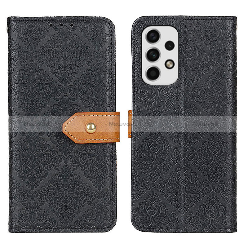 Leather Case Stands Flip Cover Holder K05Z for Samsung Galaxy A23 4G