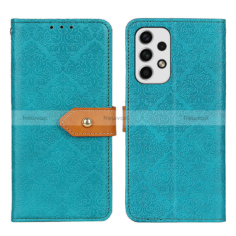 Leather Case Stands Flip Cover Holder K05Z for Samsung Galaxy A23 4G