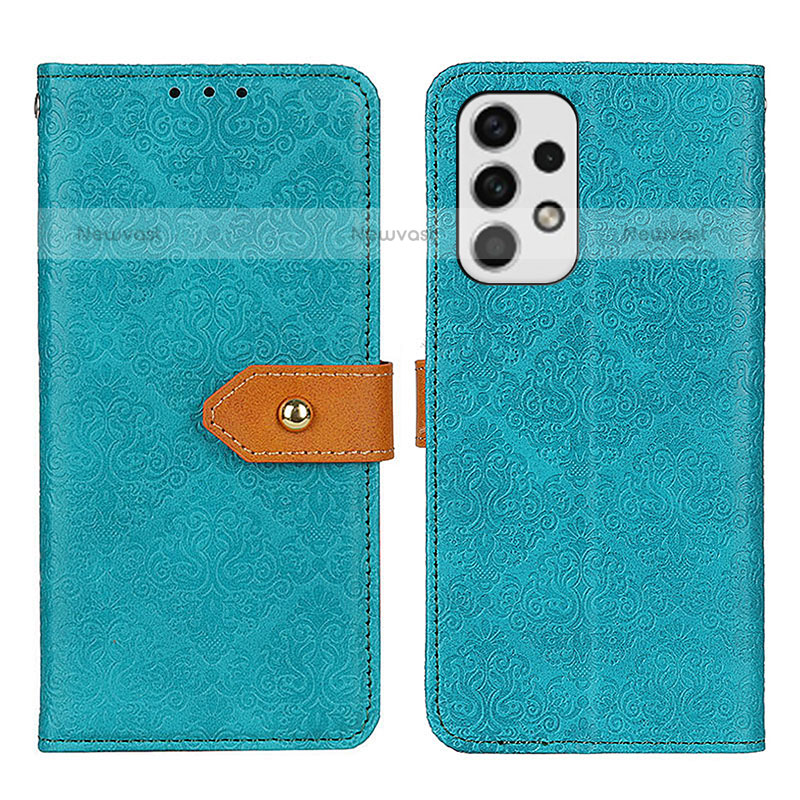 Leather Case Stands Flip Cover Holder K05Z for Samsung Galaxy A23 5G