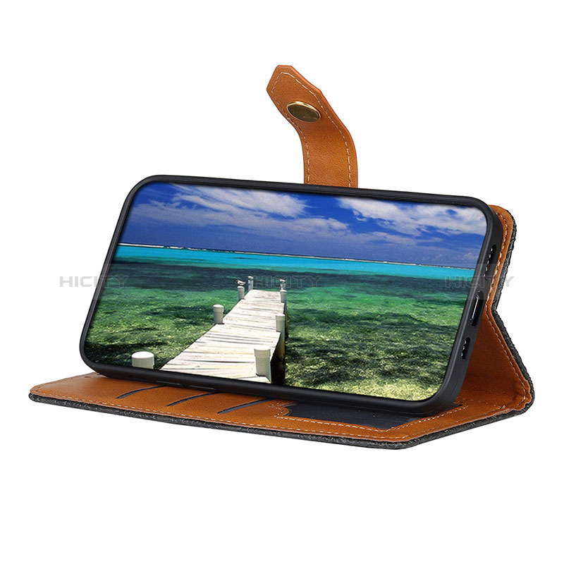 Leather Case Stands Flip Cover Holder K05Z for Samsung Galaxy F23 5G