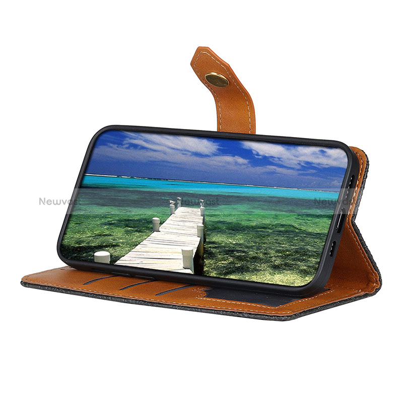 Leather Case Stands Flip Cover Holder K05Z for Samsung Galaxy M23 5G