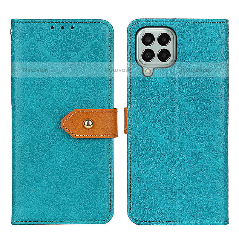 Leather Case Stands Flip Cover Holder K05Z for Samsung Galaxy M33 5G