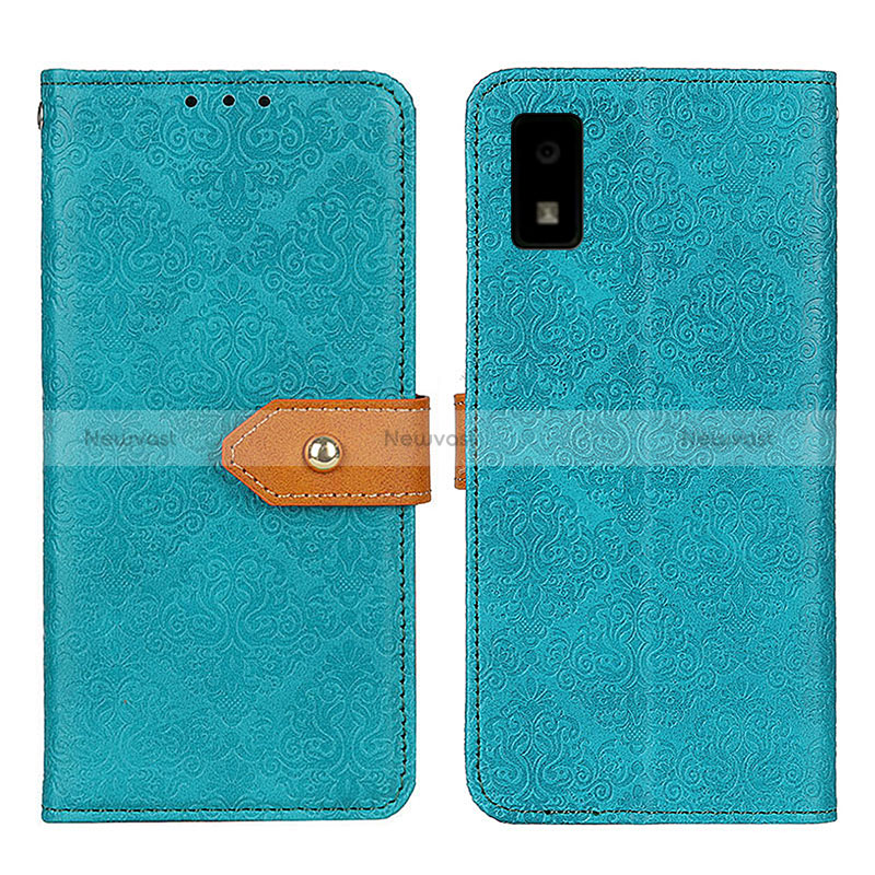 Leather Case Stands Flip Cover Holder K05Z for Sharp Aquos wish