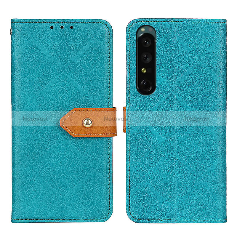 Leather Case Stands Flip Cover Holder K05Z for Sony Xperia 1 IV