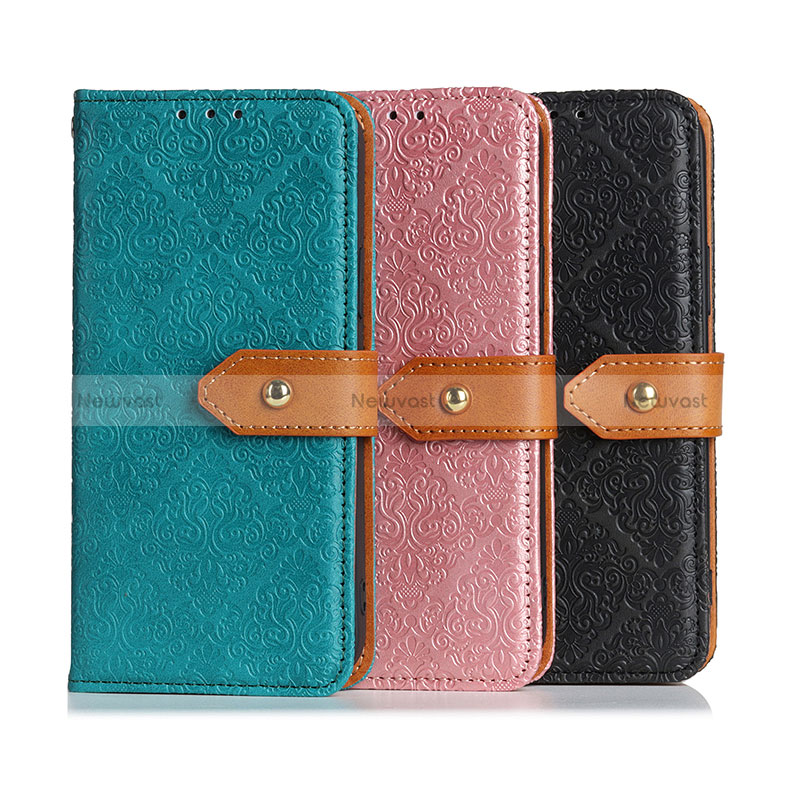 Leather Case Stands Flip Cover Holder K05Z for Sony Xperia 1 IV